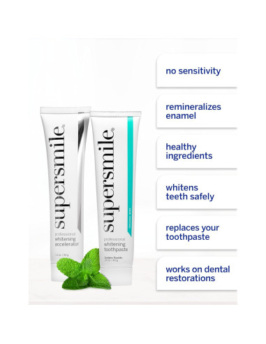 Sistema de Blanqueamiento Dental Supersmile 4.1x7x14.1cm