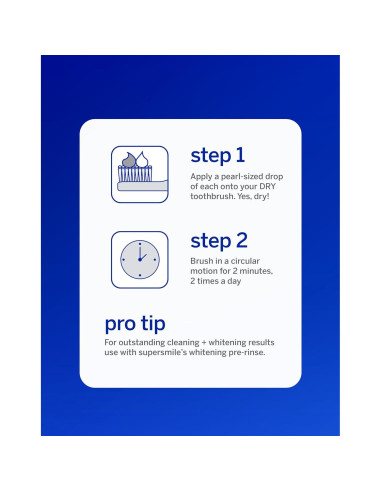 Sistema de Blanqueamiento Dental Supersmile 4.1x7x14.1cm