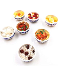 Casa de Muñecas Miniatura Fateanuki - Accesorios Comida 1:6 2