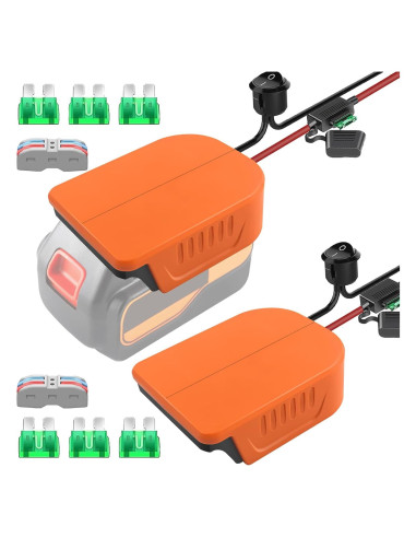 Adaptador de Batería Black+Decker 20V MAX con Fusible