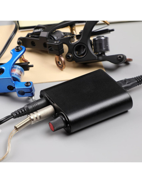 Kit Completo de Tatuaje Hawink 4 Máquinas 14 Tintas y Agujas