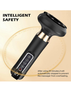 Masajeador Anticelulitis Varially Bluile 2024, 12 Niveles, Negro 2