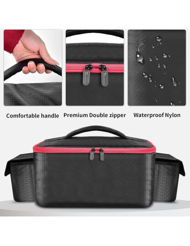 Bolsa de Compresor de Aire Tanmqin para Milwaukee M18 - Negro