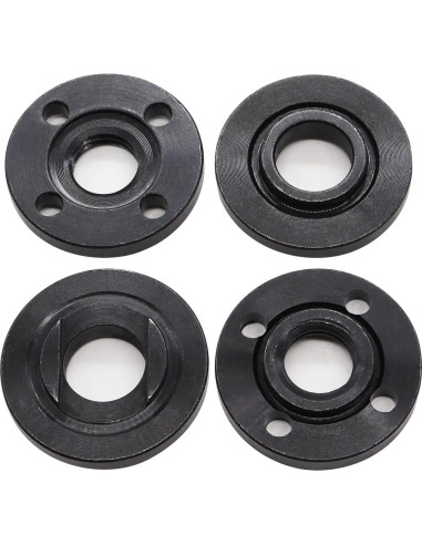 4 Piezas Tuercas de Amoladora Aienxn 5/8"-11 Acero al Carbono