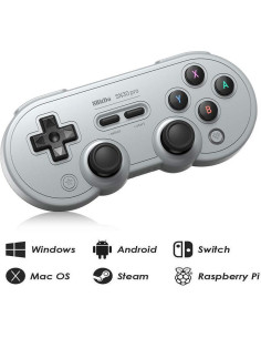 Controlador Inalámbrico Bluetooth 8Bitdo SN30 Pro Gamepad 2