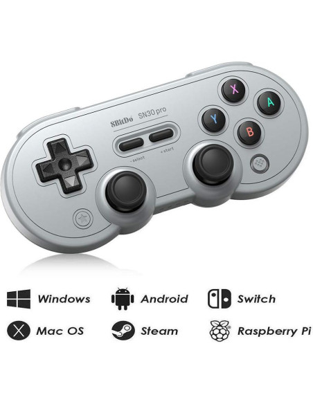 Controlador Inalámbrico Bluetooth 8Bitdo SN30 Pro Gamepad