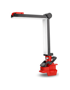 Luz de Trabajo LED YEX-BUR 30W 2400 Lúmenes 18V Plegable