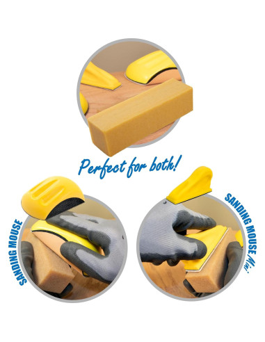 Bloque de Limpieza Abrasivo Peachtree para Papel de Lija - 2 Unidades