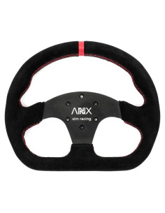 Volante de Carreras RASTP 12.8" (32.5cm) Cuero Suede Negro