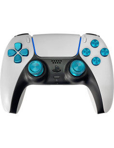 Kit de Reemplazo E-MODS GAMING para Controlador PS5 - Botones y Thumbsticks Azul 2