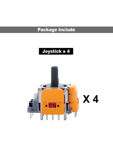 4 Joysticks de Efecto Hall para Controlador PS5 Ikpek