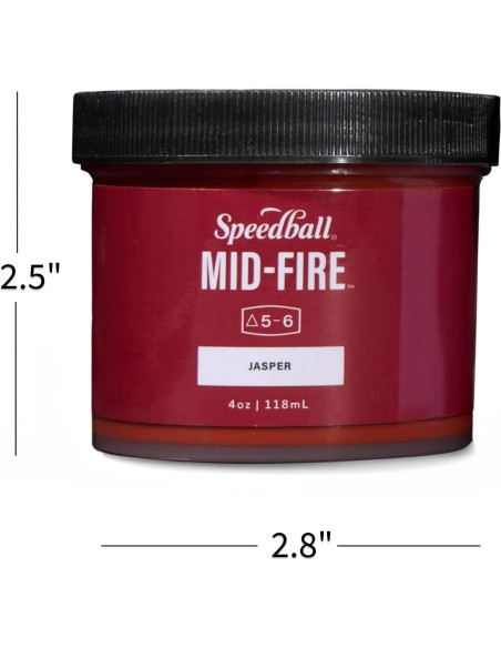 Conjunto de Esmalte Cerámico Speedball 12 Colores 4oz