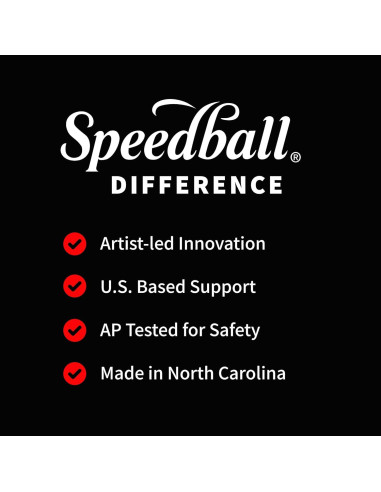 Conjunto de Esmalte Cerámico Speedball 12 Colores 4oz