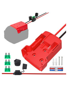 Adaptador de Batería Kzreect 18V para Juguetes RC con Fusible