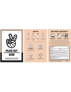 Puntos de Acné PEACE OUT Dúo Día y Noche 20 unidades 2