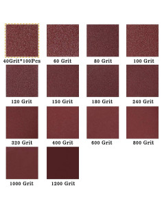 Discos de Lijado 2" SPEEDWOX 100 pcs 40 Grano Gancho y Bucle 2