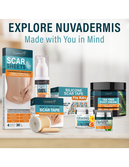 Parches de Silicona NUVADERMIS para Arrugas en la Frente - 6 Unidades Parches de Silicona NUVADERMIS para Arrugas en la Frente - 6 Unidades