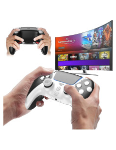 Controlador Inalámbrico Enstixsm para PC y PS4 con Paletas