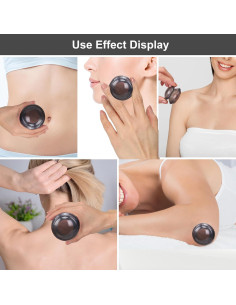 Juego de Ventosas de Silicona H-BDAY para Masaje y Celulitis 2