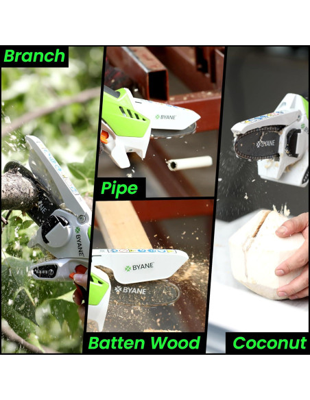 Cadena de Motosierra Mini Cortadora Byane 4" 1/4"LP .043 28 Eslabones