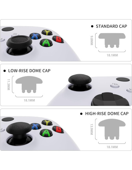 Joysticks Intercambiables eXtremeRate EDGE para Xbox y Switch