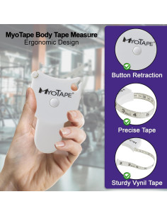 Cinta Métrica Corporal Accufitness MT05 - Medición Precisa 2