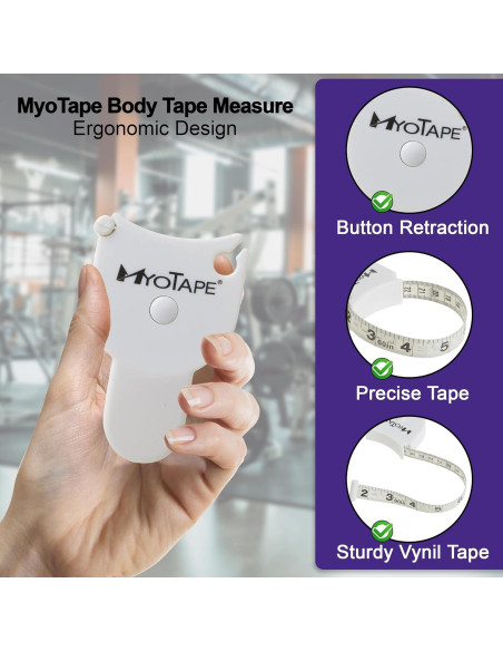 Cinta Métrica Corporal Accufitness MT05 - Medición Precisa Cinta Métrica Corporal Accufitness MT05 - Medición Precisa