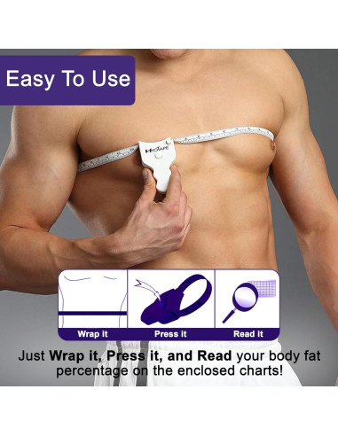 Cinta Métrica Corporal Accufitness MT05 - Medición Precisa