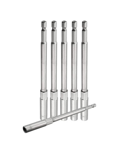 Juego de 5 Destornilladores de Tuerca uxcell 7mm Hexagonal 150mm