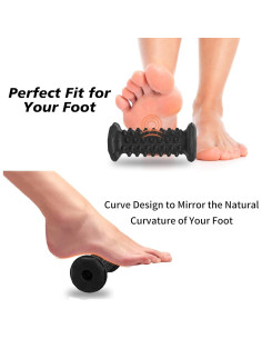 Rodillo Masajeador para Pies QLDT - Alivio Fascitis Plantar 2