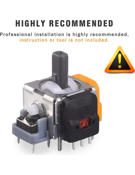 Reemplazo Joystick Analógico VGBUS Efecto Hall 10 Paquetes PS4