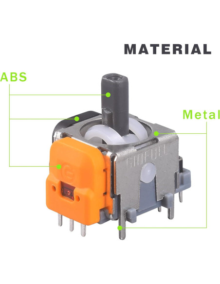 Reemplazo Joystick Analógico VGBUS Efecto Hall 10 Paquetes PS4