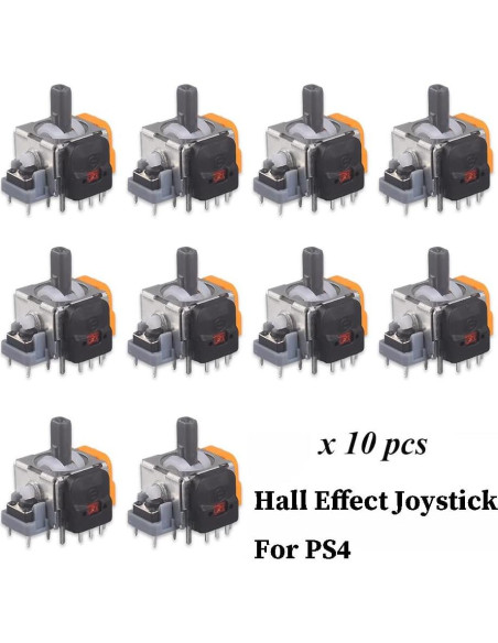Reemplazo Joystick Analógico VGBUS Efecto Hall 10 Paquetes PS4