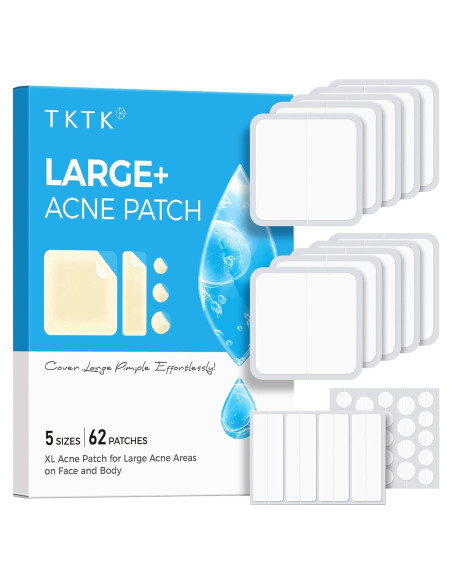 Parches para Granos XL TKTK 60 mm Hidrocoloide 62 Piezas