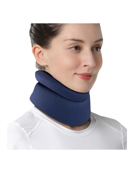Faja cervical VELPEAU azul S para dolor de cuello y soporte