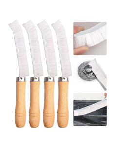 4 Cepillos de Limpieza de Grietas Dexspoeny - Cerdas Duras