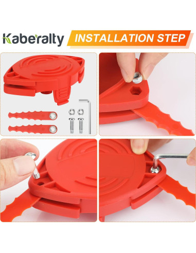 Cabezal de Repuesto DF-065 Kaberalty para Desmalezadora 21 Piezas