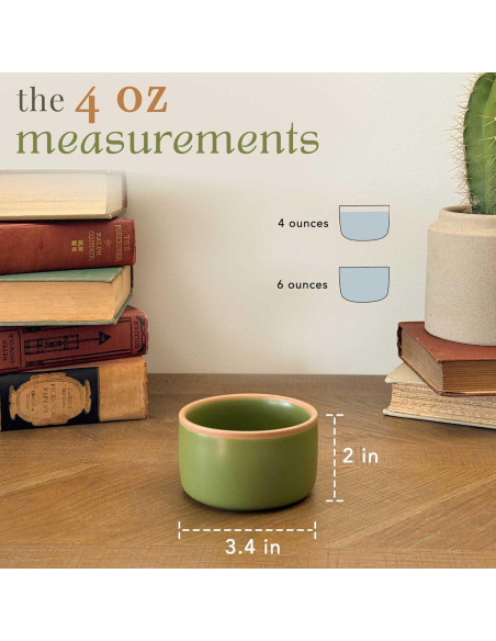 Ramequines de Cerámica Mora - Set de 6 - 113.4g - Horno Seguro