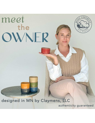 Ramequines de Cerámica Mora - Set de 6 - 113.4g - Horno Seguro