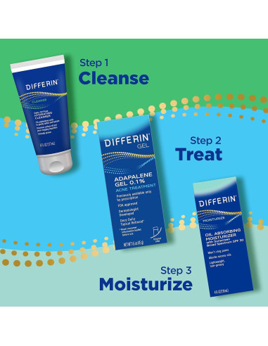 Hidratante Absorbente de Aceite Differin SPF 30 - 118 ml