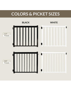 Kit de Puerta Personalizable MOUNTWEST 121.92 cm Blanco 2