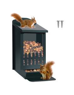 Comedero para Ardillas TreeGun Azul 1630 cm Montaje en Árbol