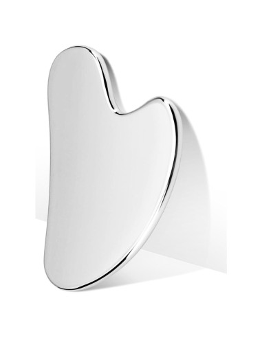 Gua Sha de Acero Inoxidable CUTELIILI - Masaje Facial y Corporal