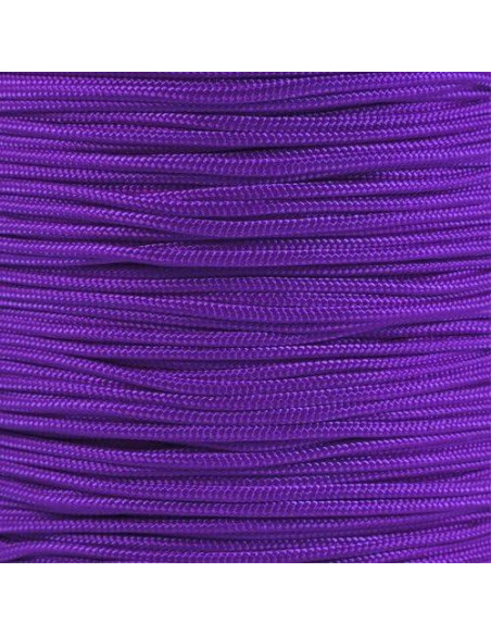 Cuerda Paracord Planet 325 Nylon 3mm 3m Púrpura Ácido