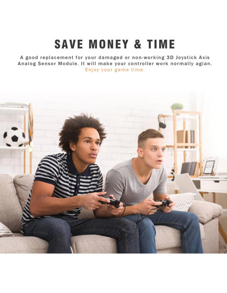 Joystick Electromagnético TMR Reemplazo para PS5/PS4/Xbox One Joystick Electromagnético TMR Reemplazo para PS5/PS4/Xbox One