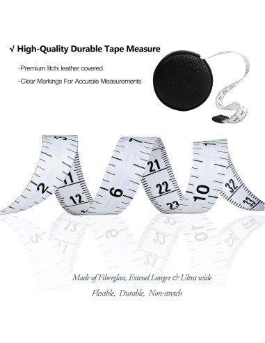 Cinta Métrica Retráctil 3m Z - Doble Cara, Fibra de Vidrio