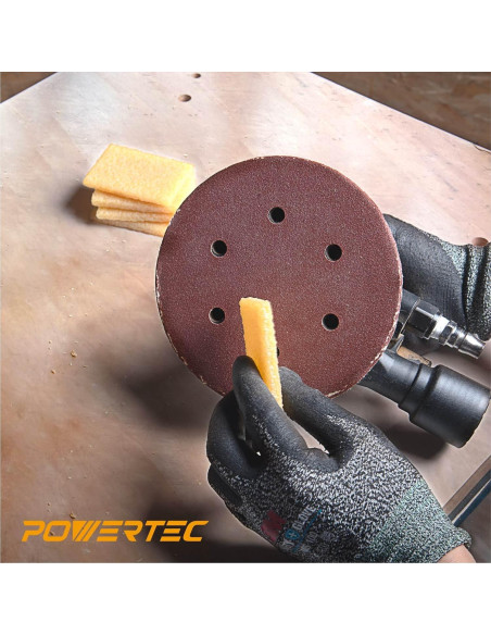 Bloques de Limpieza Abrasiva POWERTEC 5PK - 7 cm