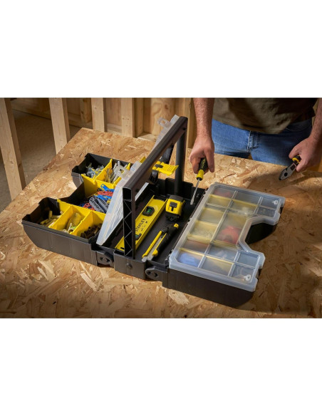 Organizador de Herramientas 3-en-1 Stanley STST1-71963 - Negro/Amarillo