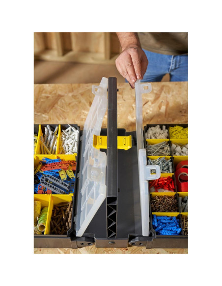 Organizador de Herramientas 3-en-1 Stanley STST1-71963 - Negro/Amarillo