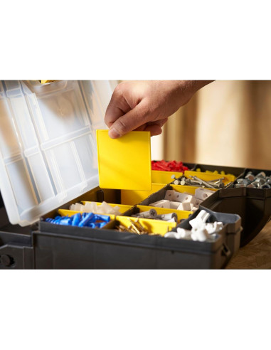 Organizador de Herramientas 3-en-1 Stanley STST1-71963 - Negro/Amarillo